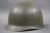 Rare! Original U.S. WWII Early St. Clair Low Pressure M1 Helmet Liner With Green Painted Interior & White Rayon Suspension - Image 1 of 0