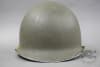 Original US WWII M1 Front Seam Helmet With Liner - Image 3 of 0