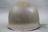 Original U.S. WWII M1 Front Seam Swivel Bale Helmet With Firestone Liner - Image 3 of 0