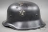 Original German WWII Late War M34 Fire/Police Helmet Size 66 - Image 2 of 0