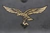 Original German WWII M35 Double Decal Luftwaffe Helmet Q66 - Image 3 of 0