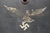 Original Luftwaffe Double Decal M35 Helmet - Image 3 of 0