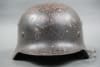 Original German WWII M35 Heer Single Decal Helmet SE66 - Image 4 of 0