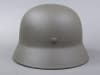 Original German WWII Refurbished M40 Helmet Size 62 Shell - Image 4 of 0