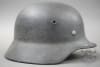 Original German WWII Luftwaffe M40 Single Decal Helmet EF60 - Image 3 of 0