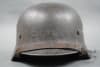 Original German WWII Luftwaffe M40 Single Decal Helmet SE64 - Image 4 of 0