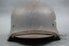 Original German WWII Luftwaffe M40 Single Decal Helmet Q66 - Image 4 of 0