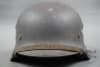 Original German WWII Luftwaffe M40 Single Decal Helmet Q66 - Image 4 of 0