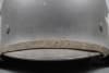 Original German WWII Luftwaffe M40 Single Decal Helmet Q66 - Image 5 of 0