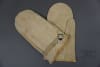 Unissued Original US Navy Tan Leather Gunner's Mittens Marked U.S.N. - Image 1 of 0
