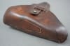 Original German WWII Police P08 Brown Leather Holster Dated 1942 - Image 4 of 0