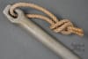 Original German WWII Aluminum Zeltbahn Peg â€œGA 38â€ With Rope - Image 2 of 0