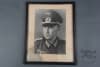 Original German WWII Framed Portrait Photo Of Heer Officer - Image 1 of 0