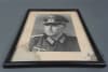 Original German WWII Framed Portrait Photo Of Heer Officer - Image 4 of 0
