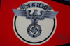 Original German WWII NSKK Leaderâ€™s Metal Vehicle Pennant RZM M3/61 Marked - Image 2 of 0