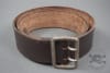 Original German Pre-WWII Political Leaderâ€™s Brown Leather Belt With Open Claw Buckle RZM Marked 100 cm - Image 3 of 0