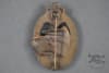 Original German WWII Bronze Semi-Hollow Backed Panzer Assault Badge Marked "AS" By Adolf Scholtz - Image 5 of 0