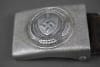 Original German WWII Reichsarbeitsdienst (RAD) Belt Buckle By Gustav Brehmer 38 - Image 5 of 0