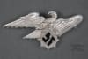 German WWII RLB Visor Cap Eagle By Hermann Aurich & RLB Armband Cut-Off Insignia - Image 2 of 0