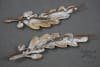 Original German WWII SA StandartenfÃ¼hrer Collar Tab Oak Leaves (Matching Pair) - Image 3 of 0