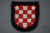 Mint Unissued Original Waffen SS Croatian Volunteer Sleeve Shield - Image 1 of 0