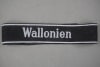 RARE! Original Waffen SS Wallonien BeVo Cufftitle - Image 1 of 0