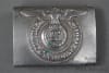 Original Waffen SS EM/NCO's Belt Buckle Unmarked Overhoff & Cie - Image 1 of 0