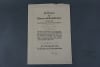 Original German WWII Civil Service Postal Promotion Award Certificate Dated 1941 - Image 1 of 0