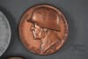 Original German WWII / Pre-WWII Wehrmacht & WHW Tinnie Badge Grouping (3 Pieces) - Image 3 of 0