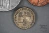 Original German WWII / Pre-WWII Wehrmacht & WHW Tinnie Badge Grouping (3 Pieces) - Image 4 of 0
