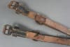 Original German WWII Tornister Straps Dated 1942 (Set of 2) - Image 4 of 0