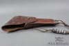 Original US WWI M1911 Leather Holster Not Marked or Dated With Thigh String - Image 4 of 0