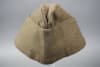 Original US WWII Winter Brown EM Overseas Cap - Image 3 of 0