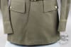 Original US WWII Army Officer's Four Pocket Class A Dress Uniform With Shirt & Overseas Cap - Image 5 of 0