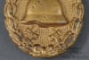 Original Imperial German WWI Gold Wound Badge - Image 2 of 0
