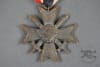 Original German WWII War Merit Cross With Swords Second Class With Ribbon Unmarked - Image 2 of 0