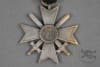 Original German WWII War Merit Cross With Swords Second Class With Ribbon Unmarked - Image 4 of 0