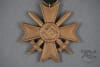 Original German WWII War Merit Cross With Swords Second Class With Ribbon Unmarked - Image 2 of 0