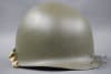 Refurbished Original US WWII M1 Fixed Bale Helmet With Post War Firestone Liner - Image 2 of 0