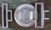 Reproduction German WWII Heer Officerâ€™s Aluminum Belt Buckle - Image 2 of 0