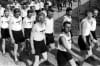 Reproduction German WWII Black Athletic Sport Shorts - Image 5 of 0