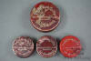 Reproduction SS Frost Ointment Containers Set 4 - Image 1 of 0