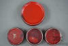 Reproduction SS Frost Ointment Containers Set 4 - Image 4 of 0