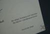 Reproduction German WWII Unawarded Luftwaffe Honor Goblet Award Document - Image 2 of 0