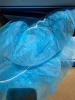 Disposable Bouffant Caps Latex Free Blue Hairnet by Maytex Size 24” 500 Pcs/Case - Image 3 of 0