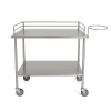 Large Instrument Back Table With Shelf, Various Sizes - Image 1 of 0