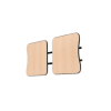 Modular Positioning Tables - Adjustable Folding Wall Table for 2 - Image 2 of 0