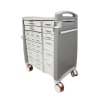 double wide medication cart for hospital or clinic use - Image 3 of 0