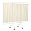 Stationary Antimicrobial Three Panel Privacy Screen, Various Colours - Image 3 of 0