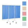 Mobile Three Panel Privacy Screen, Various Colours - Image 1 of 0